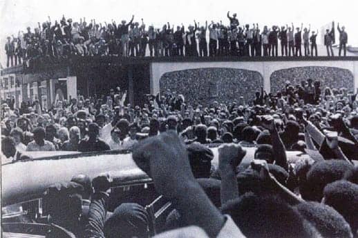george-jacksons-funeral-by-stephen-shames, The revision and origin of Black August, Featured World News & Views george-jacksons-funeral-by-stephen-shames, The revision and origin of Black August, Featured World News & Views