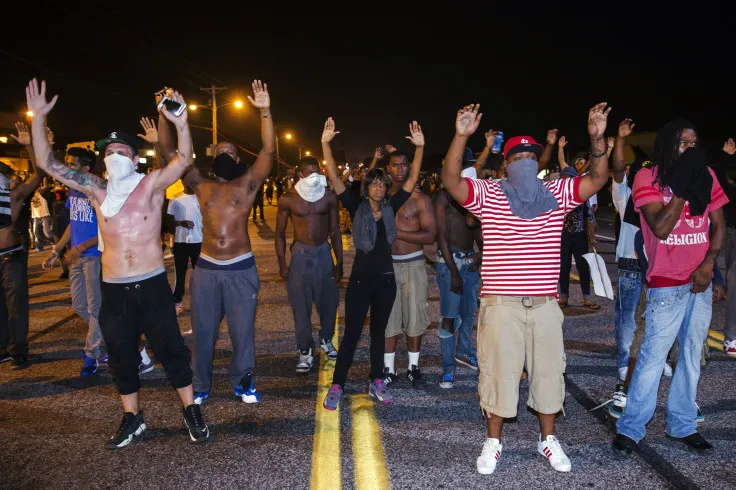 mike-brown-protesters-ferguson, Hard Knock Radio at 25, Culture Currents Featured mike-brown-protesters-ferguson, Hard Knock Radio at 25, Culture Currents Featured