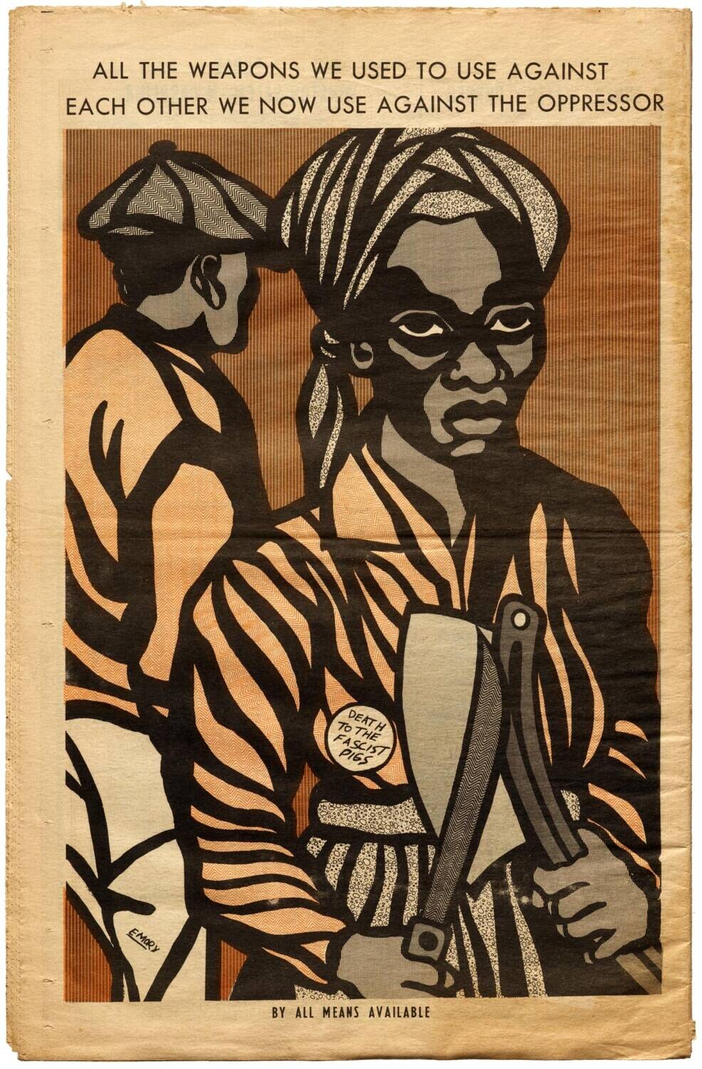 emory4-1, Not just art for art's sake: an interview with Emory Douglas, the Black Panther Party's minister of culture, Culture Currents Featured 