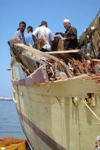 gaza-fishing-boat-rammed-by-israeli-gunboat-200x300, Dispatches from Donna in Gaza, World News & Views 