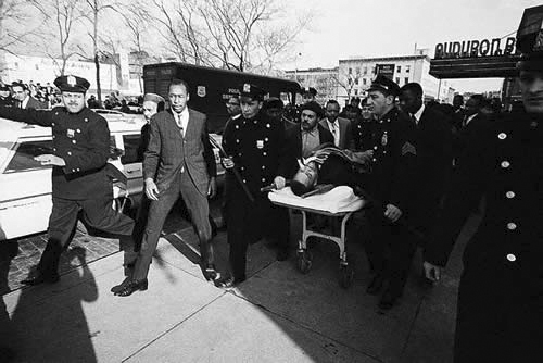 malcolm-x-assassinated-escorted-by-nypd-022165-2, The day the music died: Malcolm X' assassination, Feb. 21, 1965, News & Views 